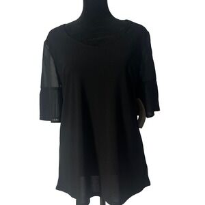 Chloe & Jasmine Sheer Blouse (NWT) - M